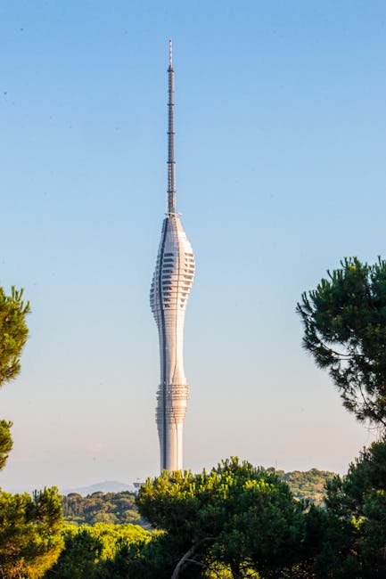 The Camlica Tower in Istanbul