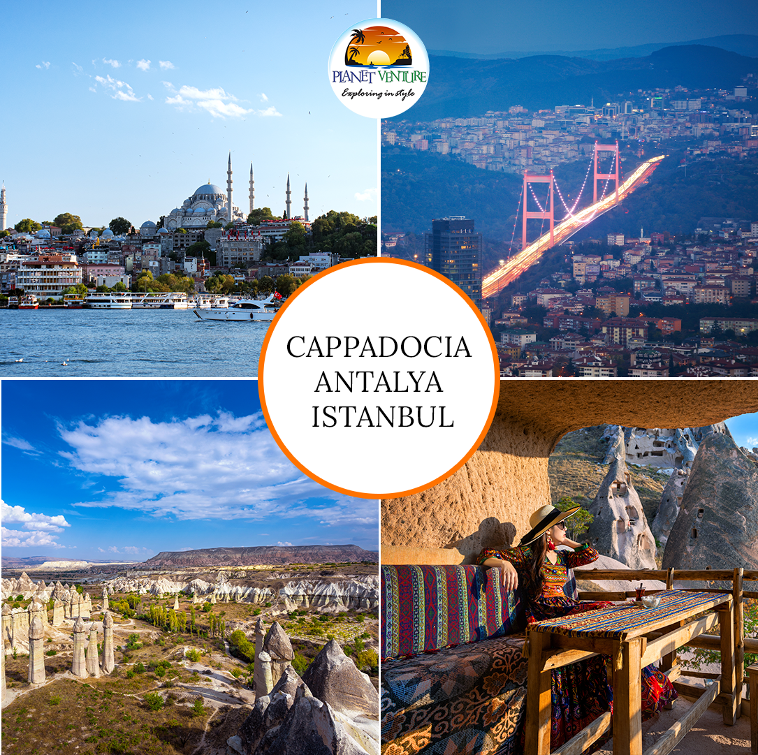 Cappadocia - Antalya - Istanbul