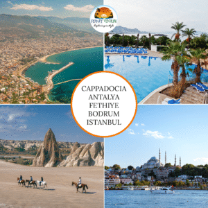 Cappadocia - Antalya - Fethiye - Bodrum - Istanbul